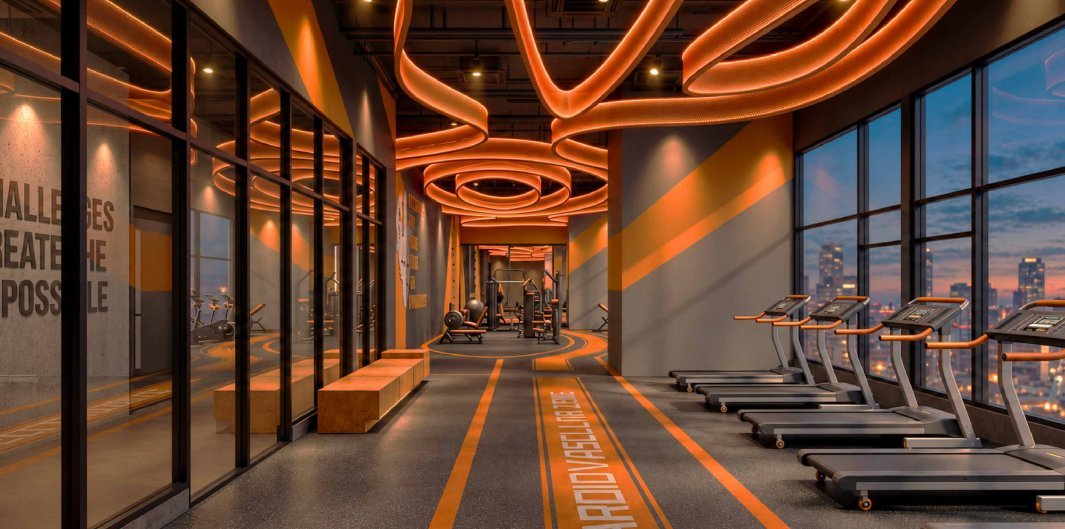 Maba Suitez gym track